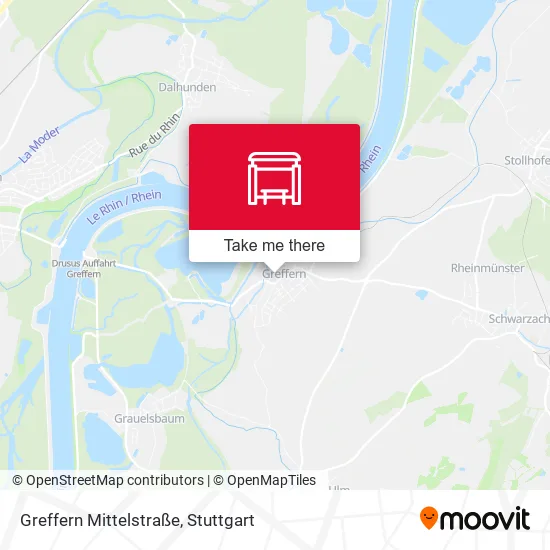 Карта Greffern Mittelstraße