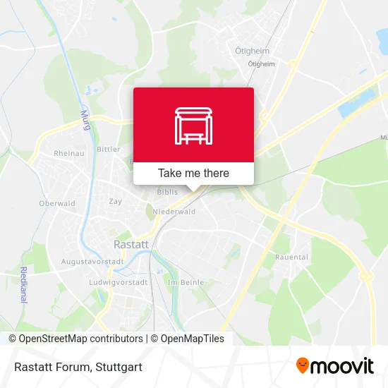 Карта Rastatt Forum