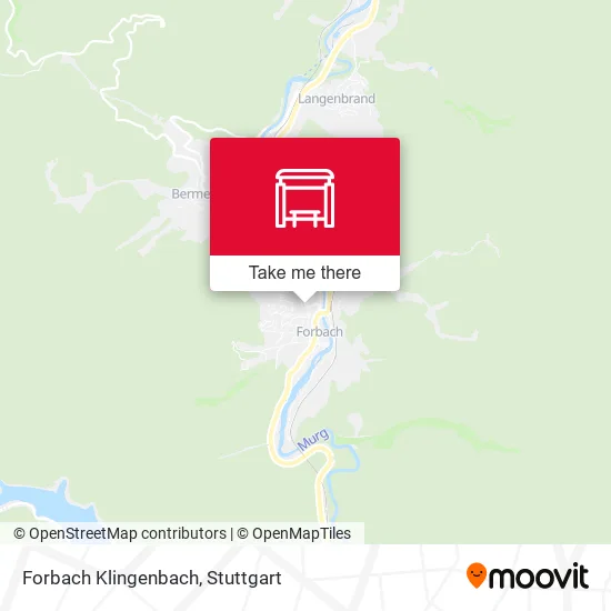 Карта Forbach Klingenbach