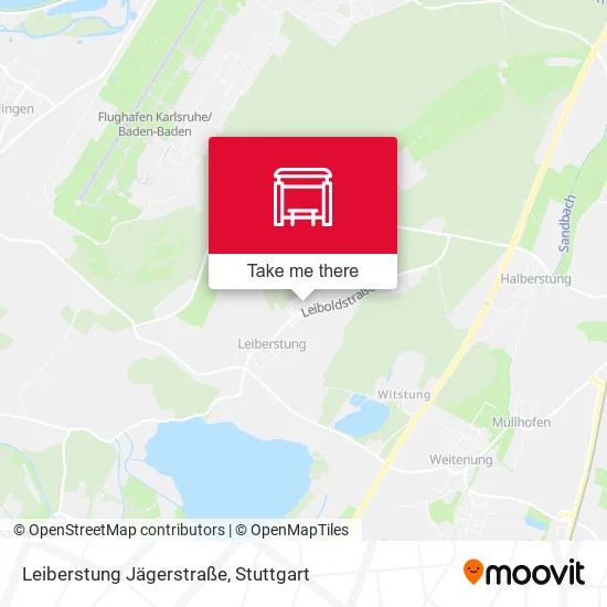 Карта Leiberstung Jägerstraße