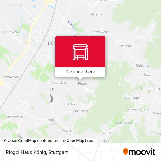 Riegel Haus König map