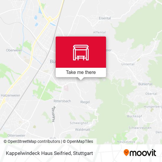 Карта Kappelwindeck Haus Seifried