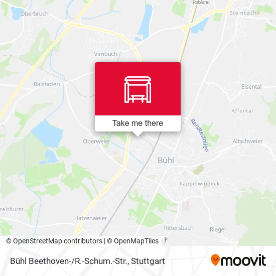 Карта Bühl Beethoven-/R.-Schum.-Str.