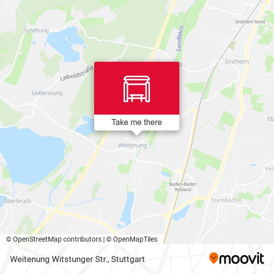 Карта Weitenung Witstunger Str.