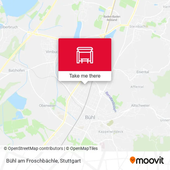 Карта Bühl am Froschbächle