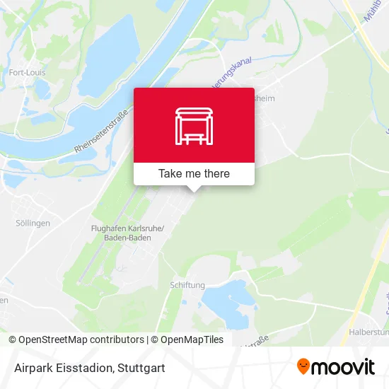 Карта Airpark Eisstadion