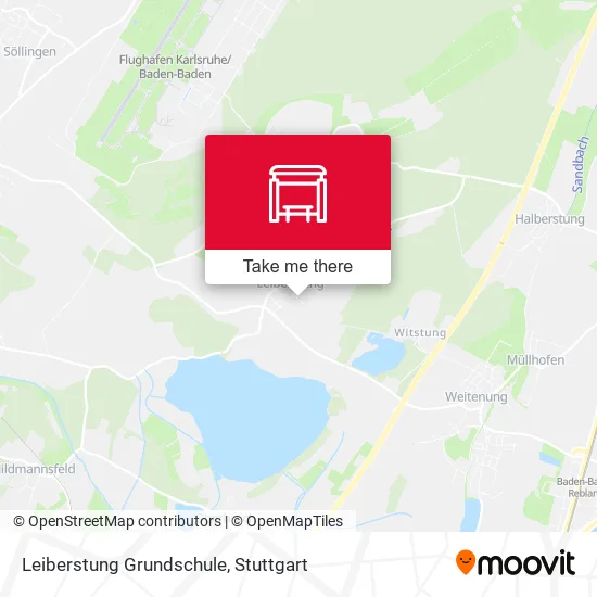 Карта Leiberstung Grundschule