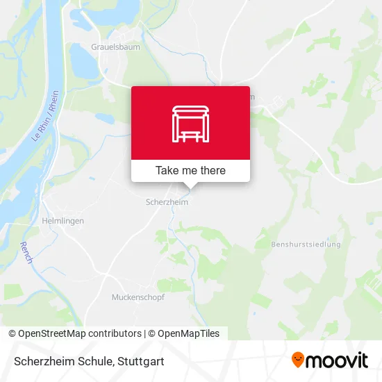 Карта Scherzheim Schule