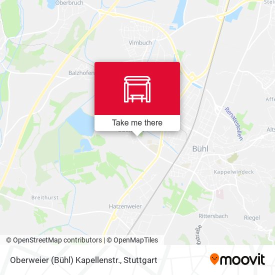 Oberweier (Bühl) Kapellenstr. map