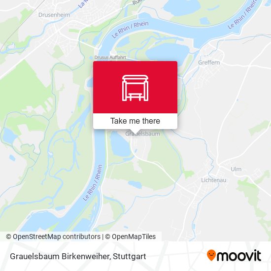 Grauelsbaum Birkenweiher map