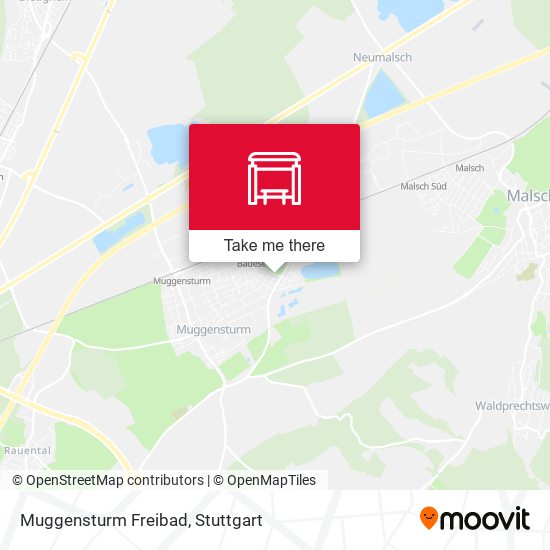 Карта Muggensturm Freibad