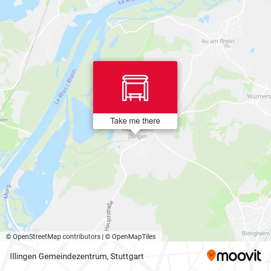 Карта Illingen Gemeindezentrum