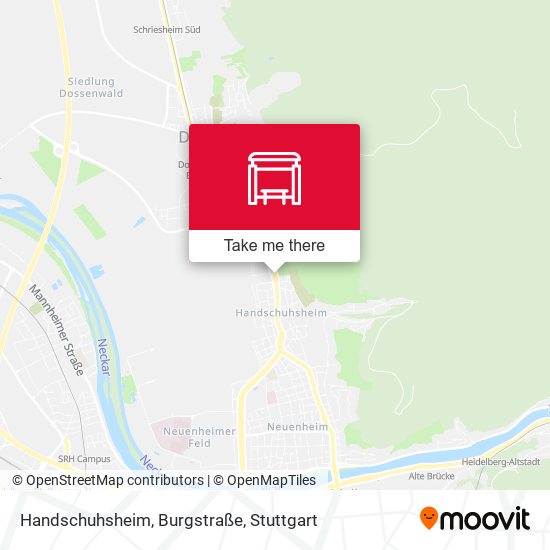 Handschuhsheim, Burgstraße map