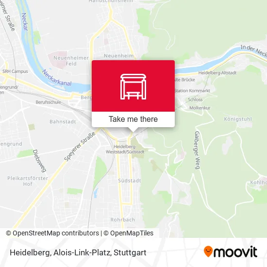 Карта Heidelberg, Alois-Link-Platz