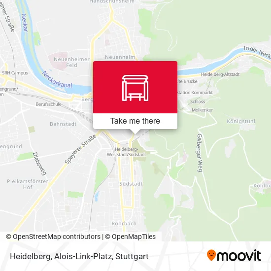 Карта Heidelberg, Alois-Link-Platz