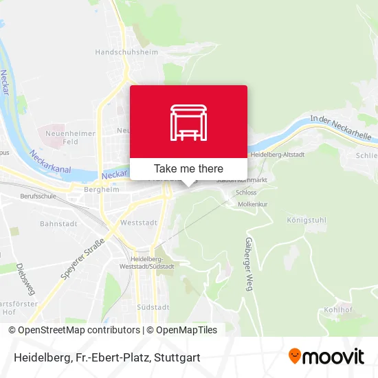 Карта Heidelberg, Fr.-Ebert-Platz