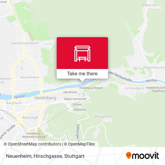 Neuenheim, Hirschgasse map