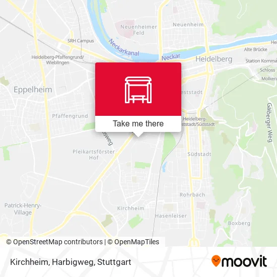 Карта Kirchheim, Harbigweg