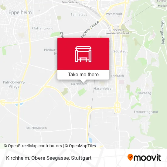 Карта Kirchheim, Obere Seegasse