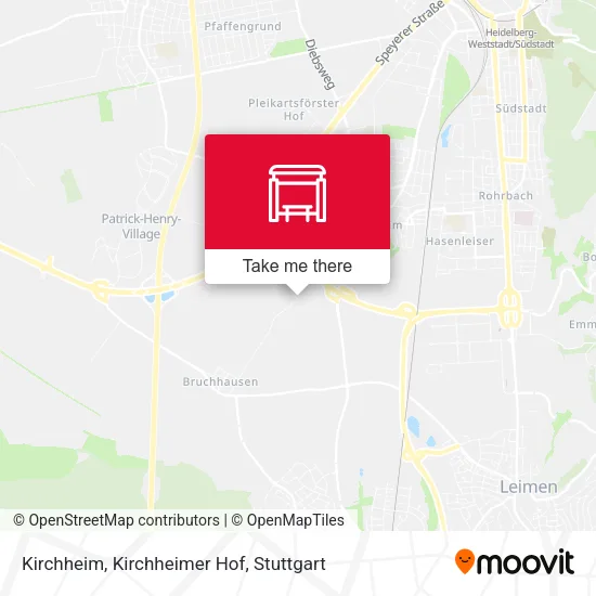 Карта Kirchheim, Kirchheimer Hof