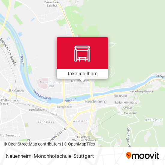 Neuenheim, Mönchhofschule map