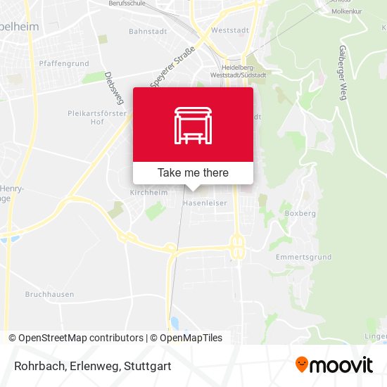 Карта Rohrbach, Erlenweg