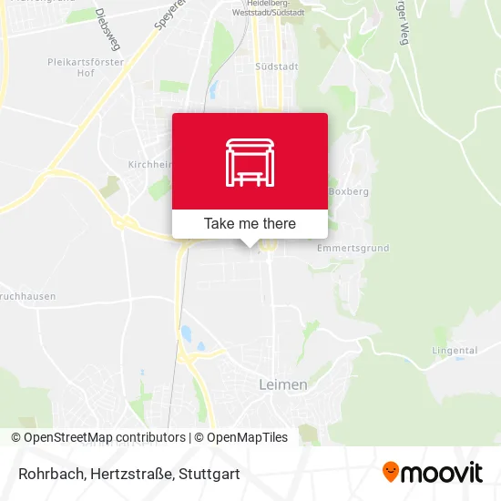 Карта Rohrbach, Hertzstraße