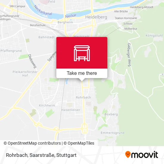 Карта Rohrbach, Saarstraße