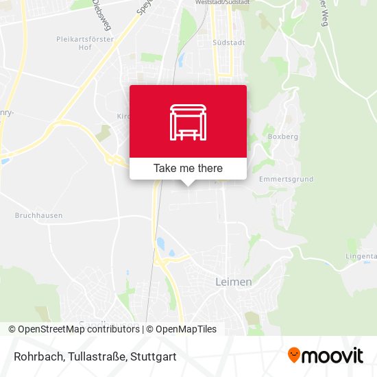 Rohrbach, Tullastraße map