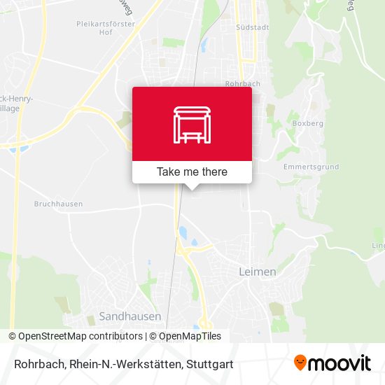 Карта Rohrbach, Rhein-N.-Werkstätten