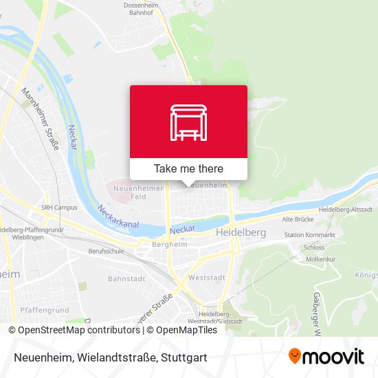 Neuenheim, Wielandtstraße map