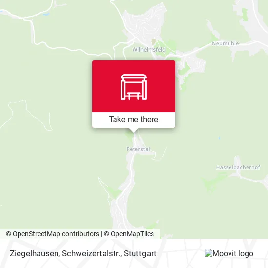 Карта Ziegelhausen, Schweizertalstr.