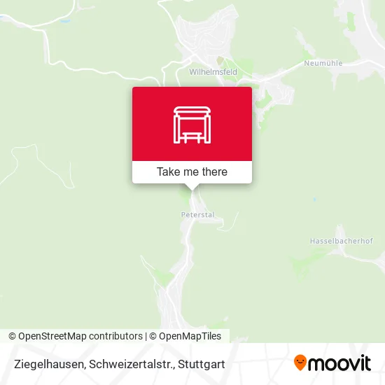 Карта Ziegelhausen, Schweizertalstr.