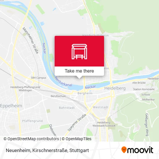 Карта Neuenheim, Kirschnerstraße