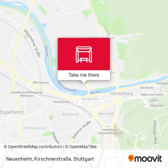 Карта Neuenheim, Kirschnerstraße