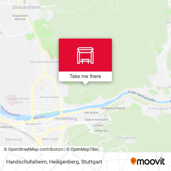 Карта Handschuhsheim, Heiligenberg