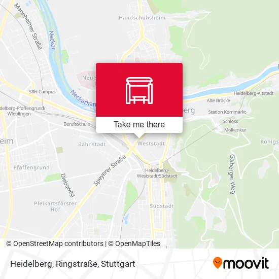 Карта Heidelberg, Ringstraße