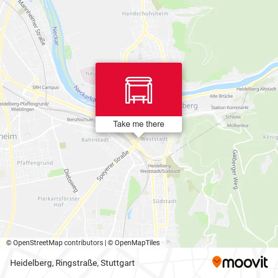 Карта Heidelberg, Ringstraße