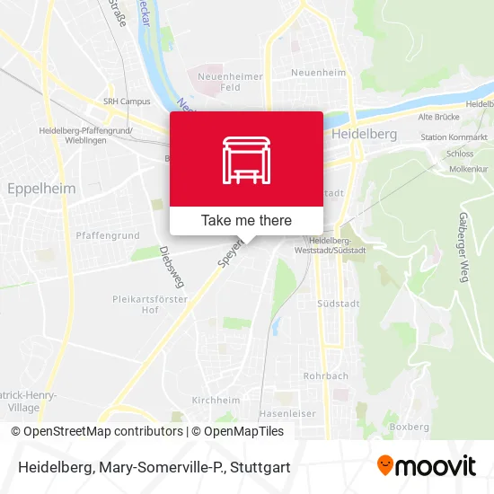 Карта Heidelberg, Mary-Somerville-P.