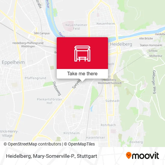 Карта Heidelberg, Mary-Somerville-P.