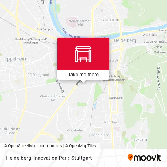 Карта Heidelberg, Innovation Park