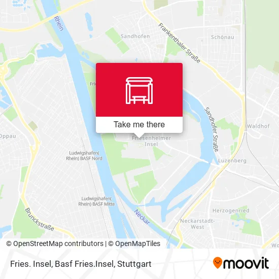 Карта Fries. Insel, Basf Fries.Insel