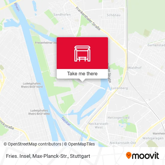 Fries. Insel, Max-Planck-Str. map