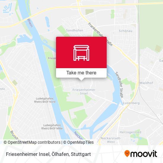 Friesenheimer Insel, Ölhafen map
