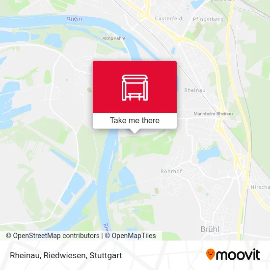 Rheinau, Riedwiesen map