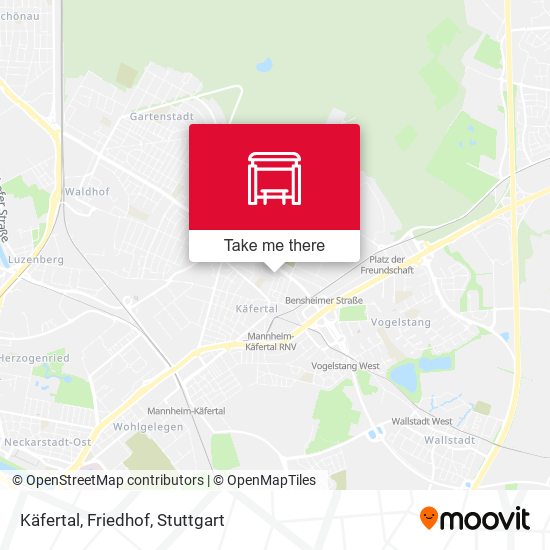 Käfertal, Friedhof map