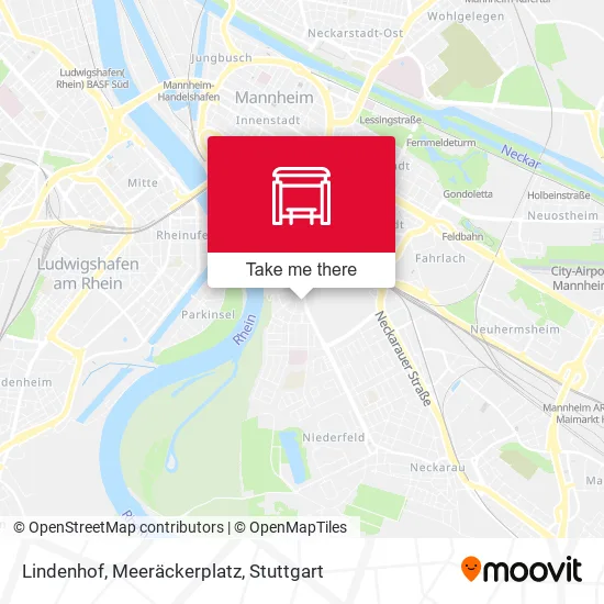 Карта Lindenhof, Meeräckerplatz