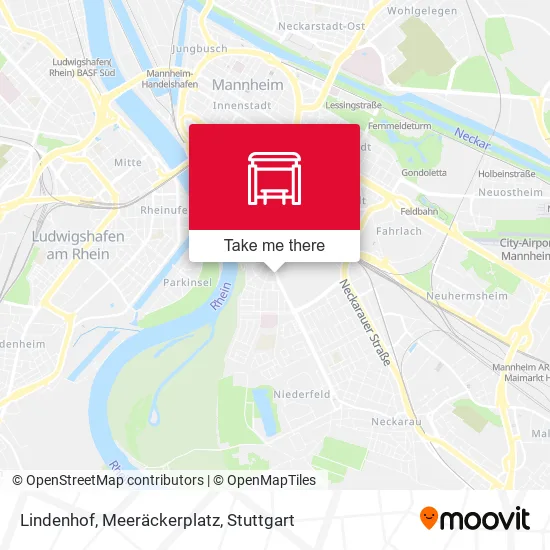 Карта Lindenhof, Meeräckerplatz