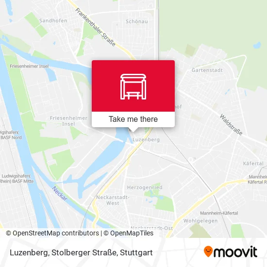 Карта Luzenberg, Stolberger Straße
