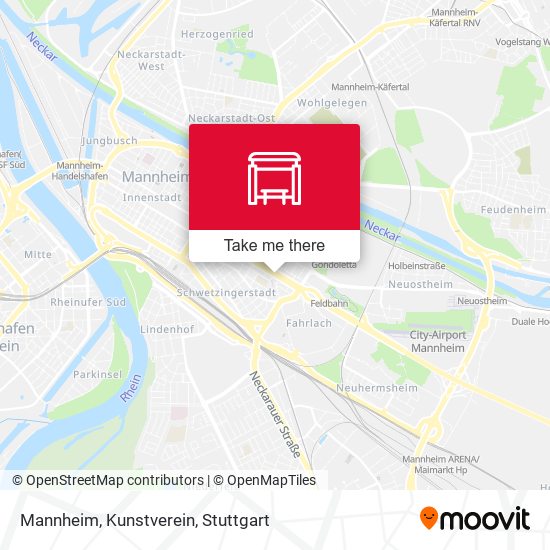 Mannheim, Kunstverein map